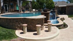 ustom Swimming Pool #023 by Amarillo Custom Pools