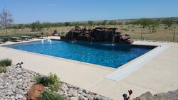ustom Swimming Pool #026 by Amarillo Custom Pools