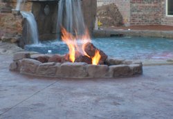 Fire Pit #003 by Amarillo Custom Pools