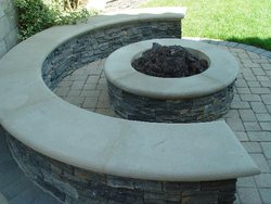 Fire Pit #006 by Amarillo Custom Pools