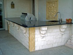 Outdoor Kitchen #004 by Amarillo Custom Pools