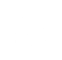 YouTube logo in black and white circle.